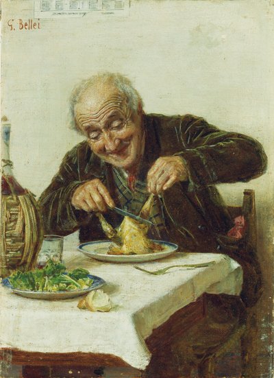 A Satisfying Meal by Gaetano Bellei