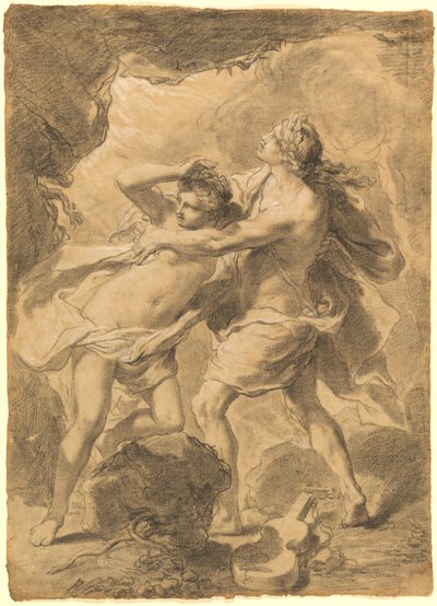 Orpheus and Eurydice by Gaetano Gandolfi