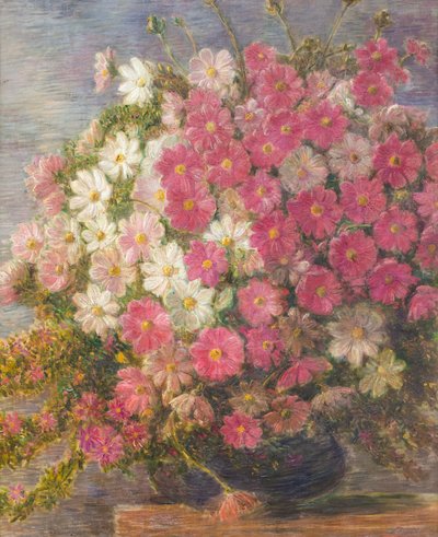 Dahlias by Gaetano Previati
