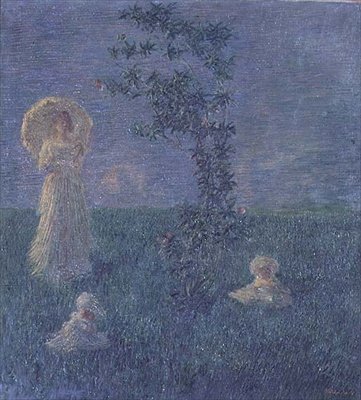 In the Meadow by Gaetano Previati