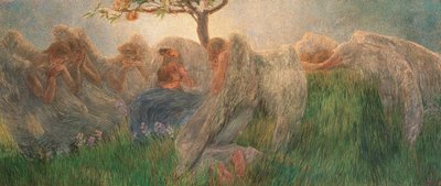 Maternity by Gaetano Previati