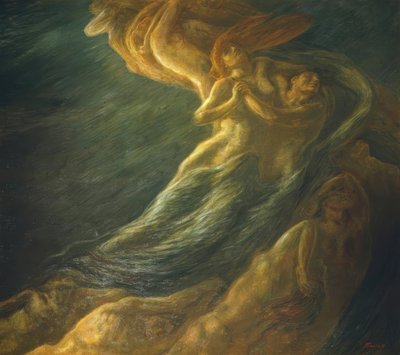 Paolo and Francesca, 1901 by Gaetano Previati