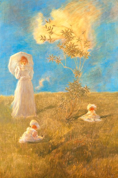 The Quiet by Gaetano Previati