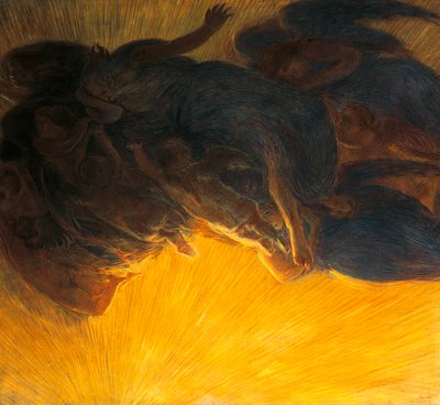 Creation of Light by Gaetano Previati