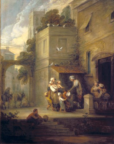 Charity Relieving Distress by Gainsborough Dupont