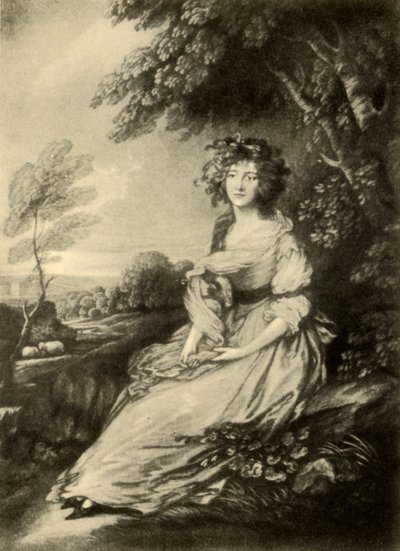 Mrs. Sheridan by Gainsborough Dupont