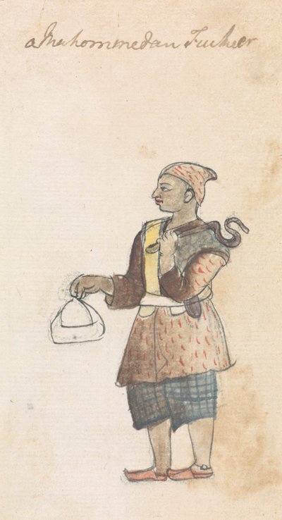 A Mohametan Fakir by Gangaram Chintaman Tambat