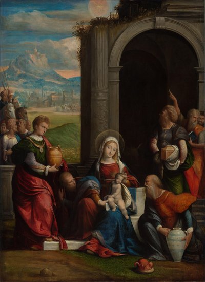 The Adoration of the Magi by Garofalo