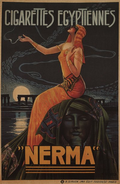 Egyptian cigarettes Nerma by Gaspar Camps