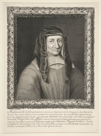 Mme. Louise LeGras, née de Marillac by Gaspard Duchange