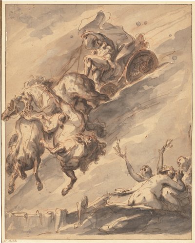 The Fall of Phaeton by Gaspare Diziani