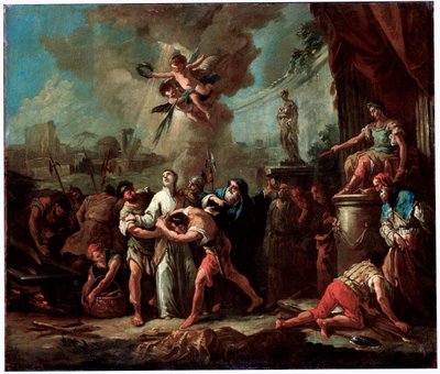 The Martyrdom of Saint Lawrence by Gaspare Diziani