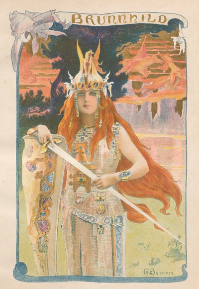 Brunnhild by Gaston Bussiere