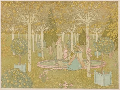 The Park by Gaston de Latenay
