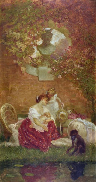 Mother Love by Gaston de la Touche