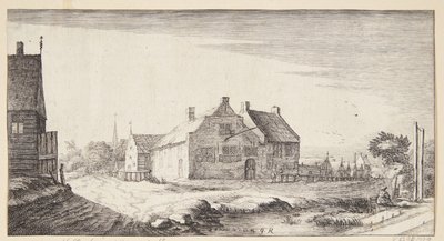 Courthouse in Ouderkerk aan de Amstel by Geertruyt Roghman