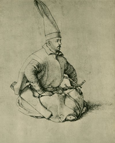 Turkish Janissary, 1479-1481, 1943 by Gentile Bellini