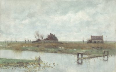 By the Canal by Geo Poggenbeek
