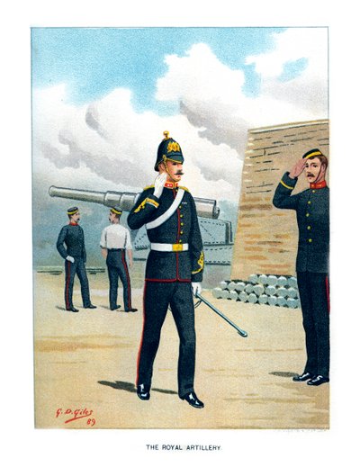 The Royal Artillery by Geoffrey Douglas Giles