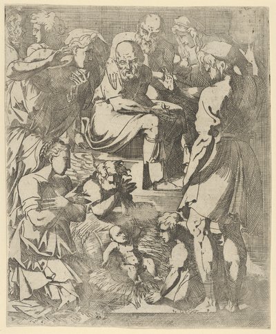 The Nativity, ca. 1544-48 by Geoffroy Dumoûtier
