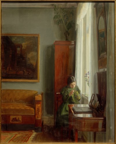 Interior by Georg Nicolai Achen