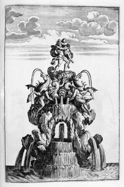 Fountain Design by Georg Andreas Bockler