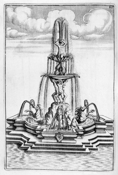 Fountain Design by Georg Andreas Bockler
