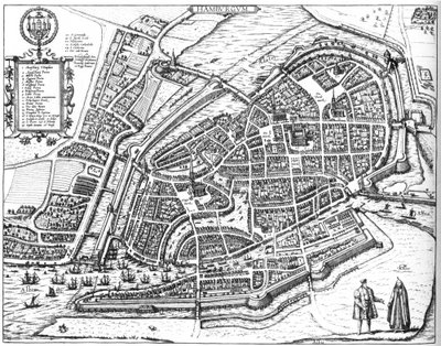 Hamburg by Georg Braun