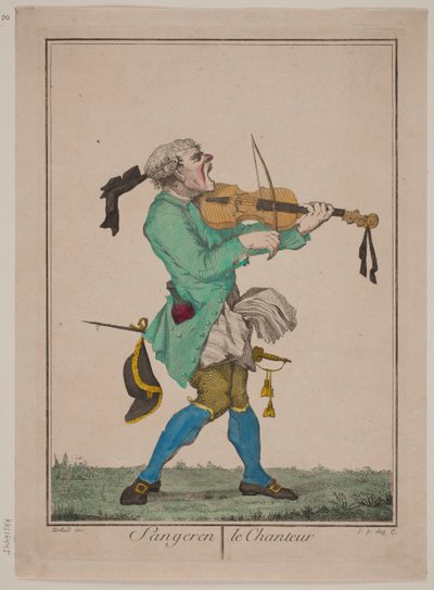 The Singer by Georg Christian Schule