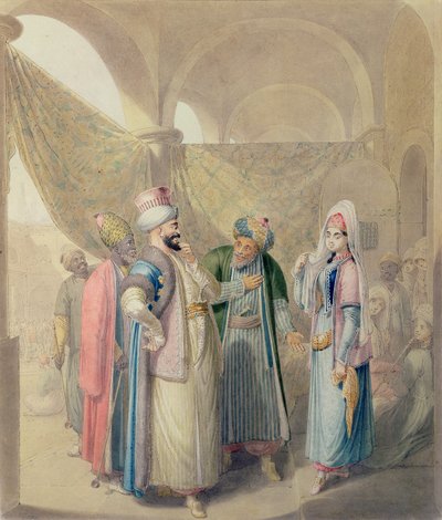 The Slave Market by Georg Emanuel Opitz