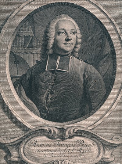 Antoine Francois Prevost by Georg Friedrich Schmidt