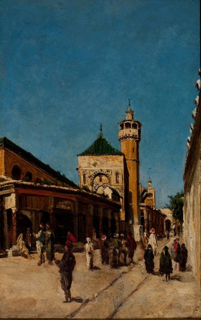 Street in Tunis by Georg Grimm