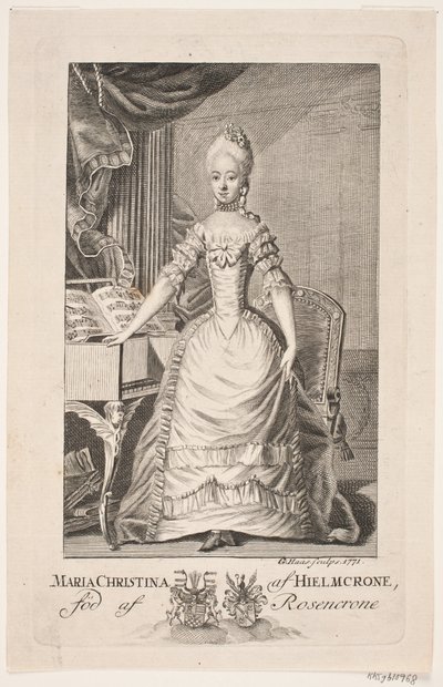 Maria Christina Hielmcrone by Georg Haas