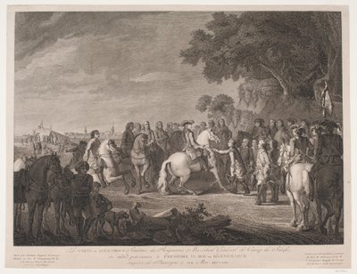 The Surrender of Tönning by Georg Haas