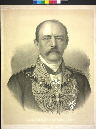 Count Bismarck-Schoenhausen by Georg Ludwig Engelbach Engelbach