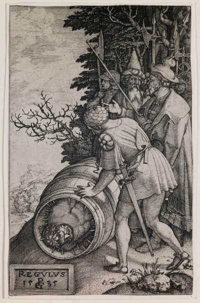 Attilus Regulus by Georg Pencz