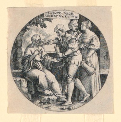 Christ in the Garden by Georg Pencz
