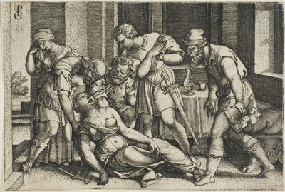 Death of Lucretia by Georg Pencz