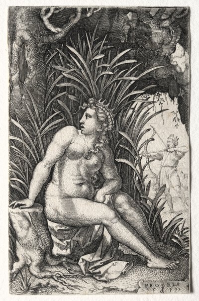 Procris, 1539 by Georg Pencz