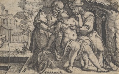 Susanna and the Elders by Georg Pencz