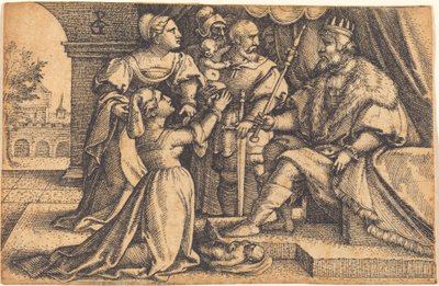 The Judgment of Solomon by Georg Pencz
