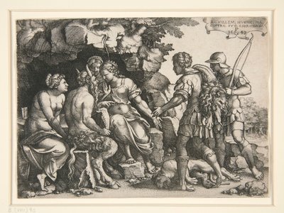 Thetis and Chiron by Georg Pencz