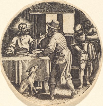 To Feed the Hungry by Georg Pencz