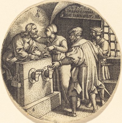 To Visit the Imprisoned by Georg Pencz