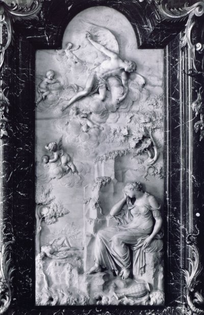 Hagar in the Wilderness by Georg Raphael Donner