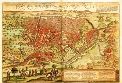 Cairo, Egypt by Georg and Hogenberg Franz (1535 90) Braun