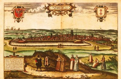 Gdansk, Poland by Georg and Hogenberg Franz (1535 90) Braun