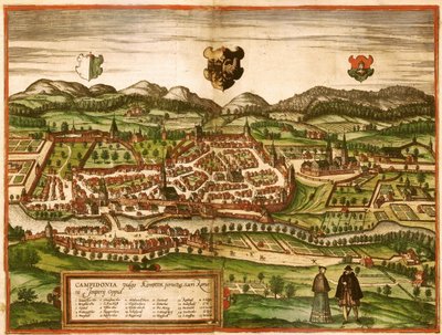 Kempten by Georg and Hogenberg Franz (1535 90) Braun