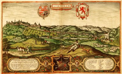 Limbourg, Netherlands by Georg and Hogenberg Franz (1535 90) Braun