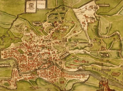 Rome, Italy by Georg and Hogenberg Franz (1535 90) Braun